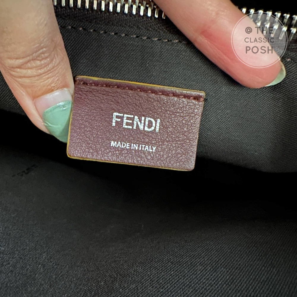 NEW Fendi By The Way Medium Bag Purple Tote NO STRAP - Picture 8 of 12